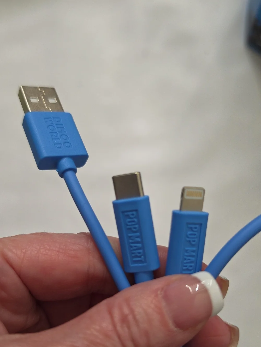 NWT Dimoo World Pop Mart X Disney 2 In 1 Cell Charger Cable Donald Duck Popcorn